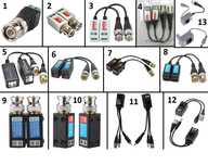 Комплект x2 броя Видео Балуни Преобразуватели Video Balun Transceivers