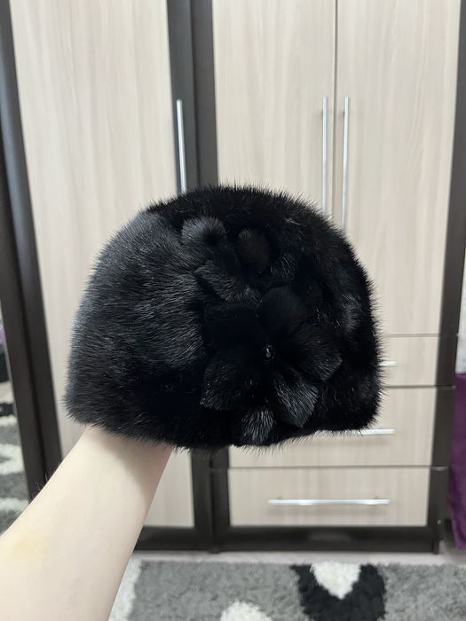 Шапка норковая новая
