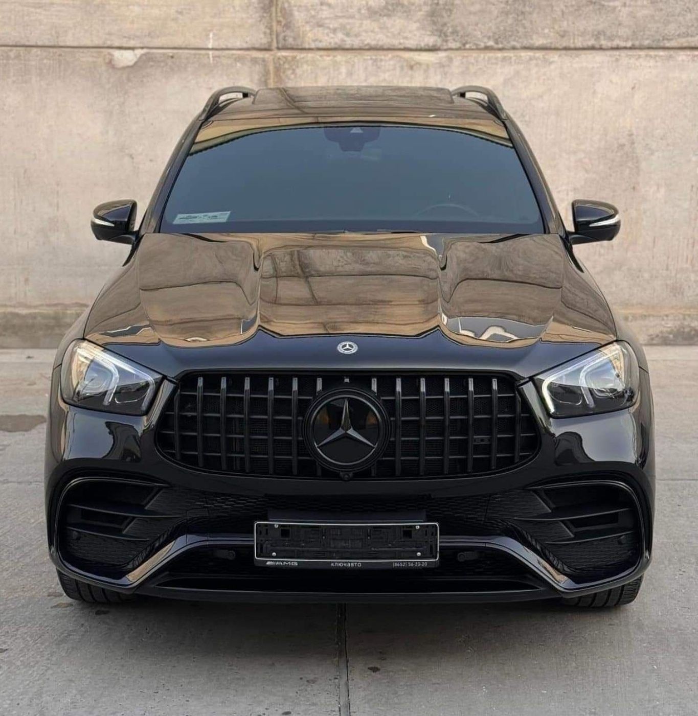 Предна броня W167 C167 GLE 63AMG решетка mercedes