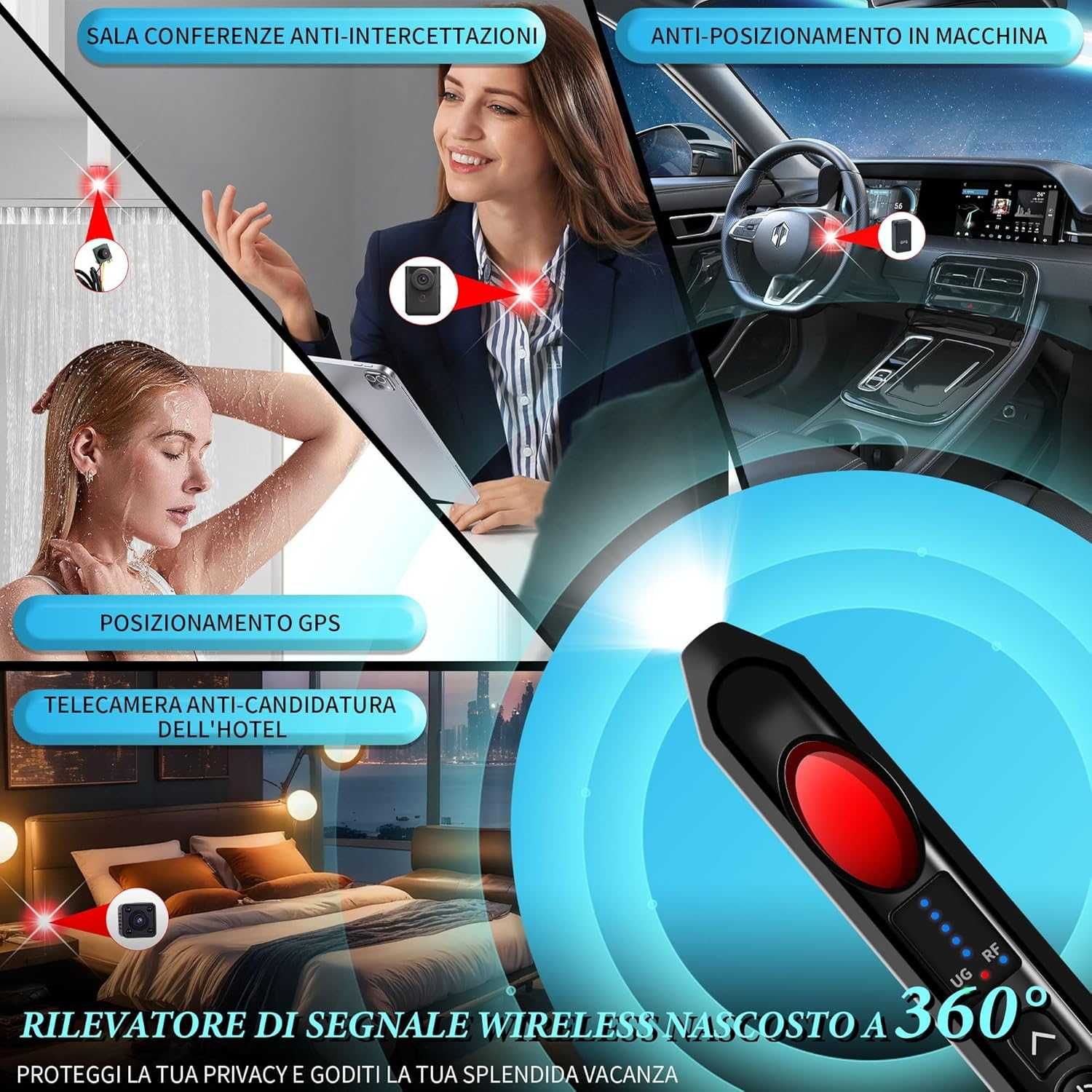 Microspie Detector - Антишпионски детектор на сигнали