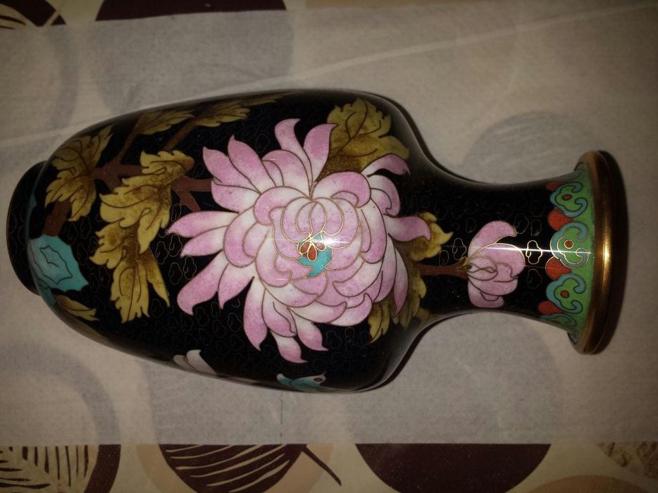 Vaza veche cloisonne 1965