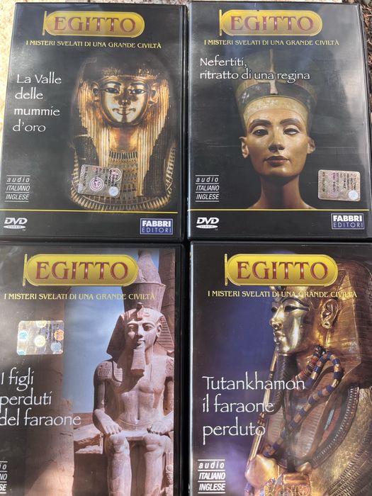 Colecție DVD-uri documentare Egiptul Antic