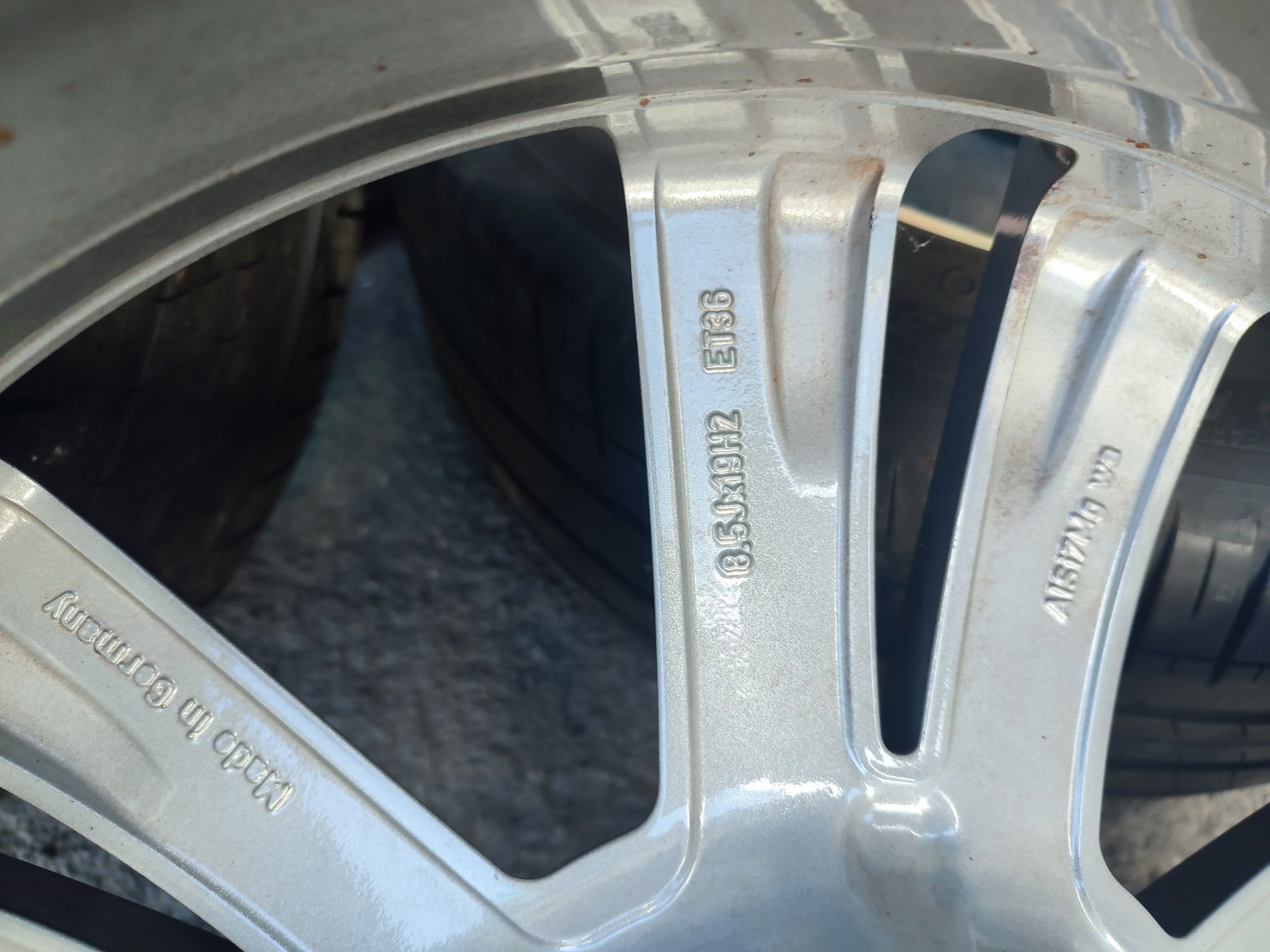 19" оригинални алуминиеви джанти с гуми за Mercedes S 222...