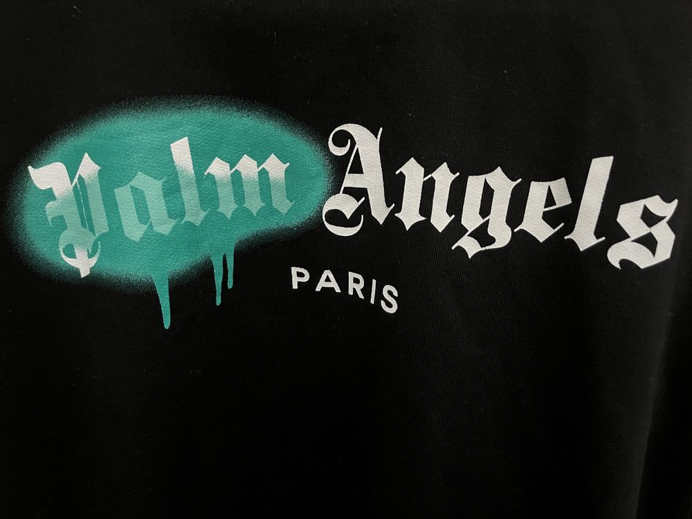 Bluza/ pulover Palm Angels colectia Sprayed Logo