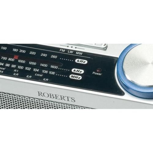 Radio portabil analogic Roberts R9993 Classic, gri , funcțional, cu ba