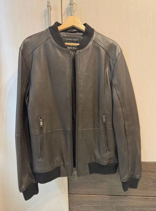 Geaca ZARA MAN din piele naturala