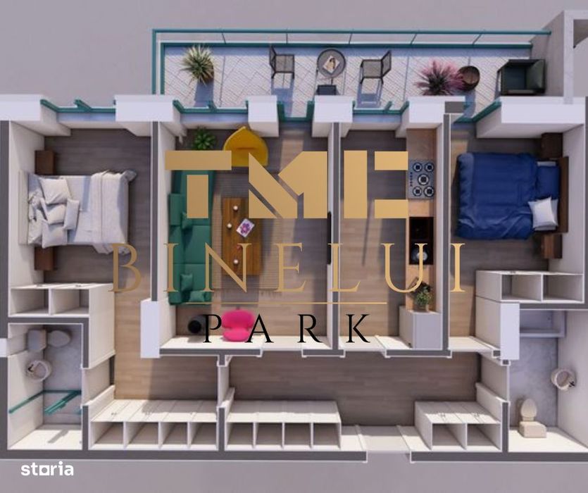 Apartament 3 camere Metalurgiei Berceni  TVA inclus - modern - nzeb
