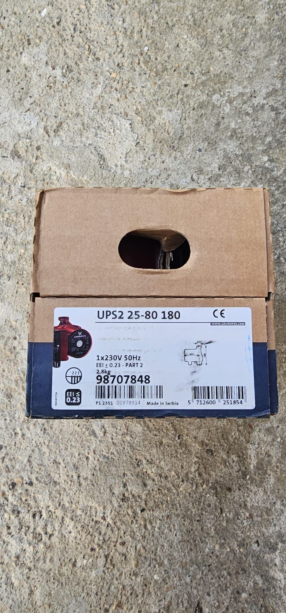 Помпа за парно Grundfos 25-80