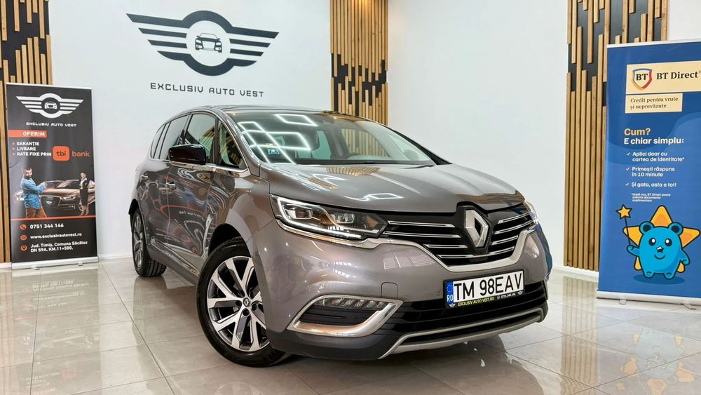 Renault Espace / Rate fixe / Garantie / Livrare