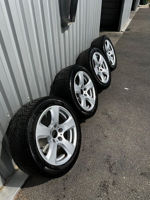 Jante BMW X1/X3 cu anvelope iarna 225 50 17  MICHELIN ALPIN 6
