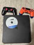 PS4 Slim+2 manete+FC25