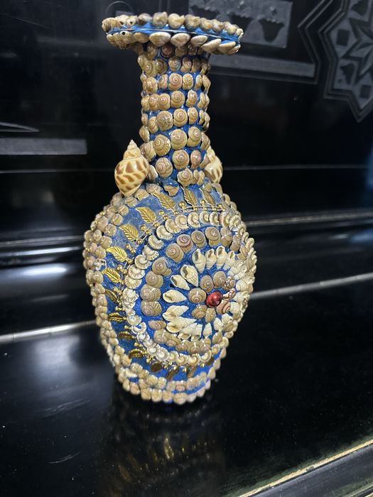 продам кувшин антиквар ракушки настоящие, произведено Китай