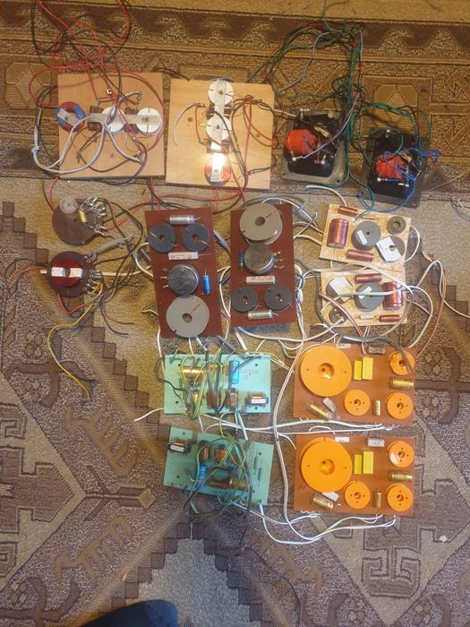 Lot 30 filtre audio( saba,unitra,technics,sony,akai)