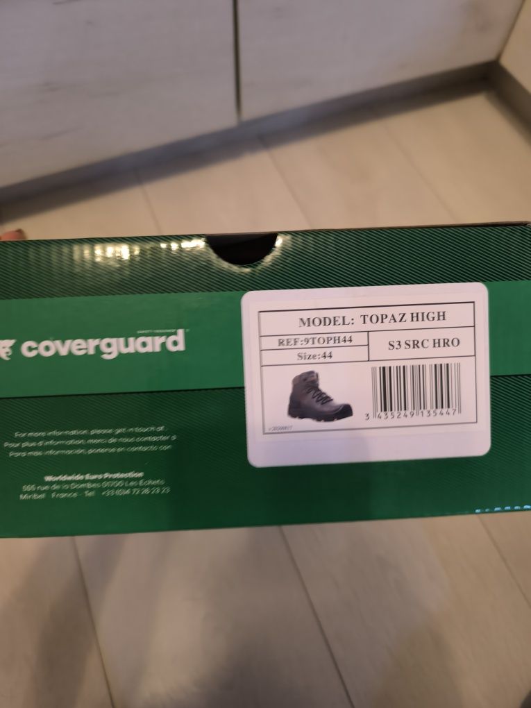 Обувки COVERGUARD биволска кожа НОВИ 44номер