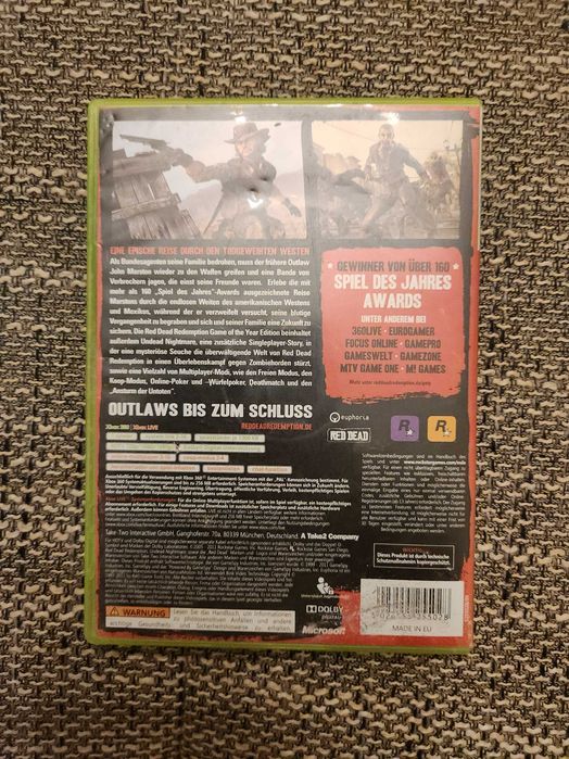 Red Dead Redemption Game of the Year Edition si COD MW2 pt Xbox 360