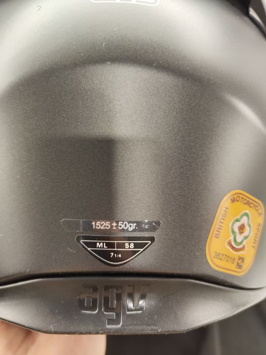 Каска AGV К5 S black matt ML