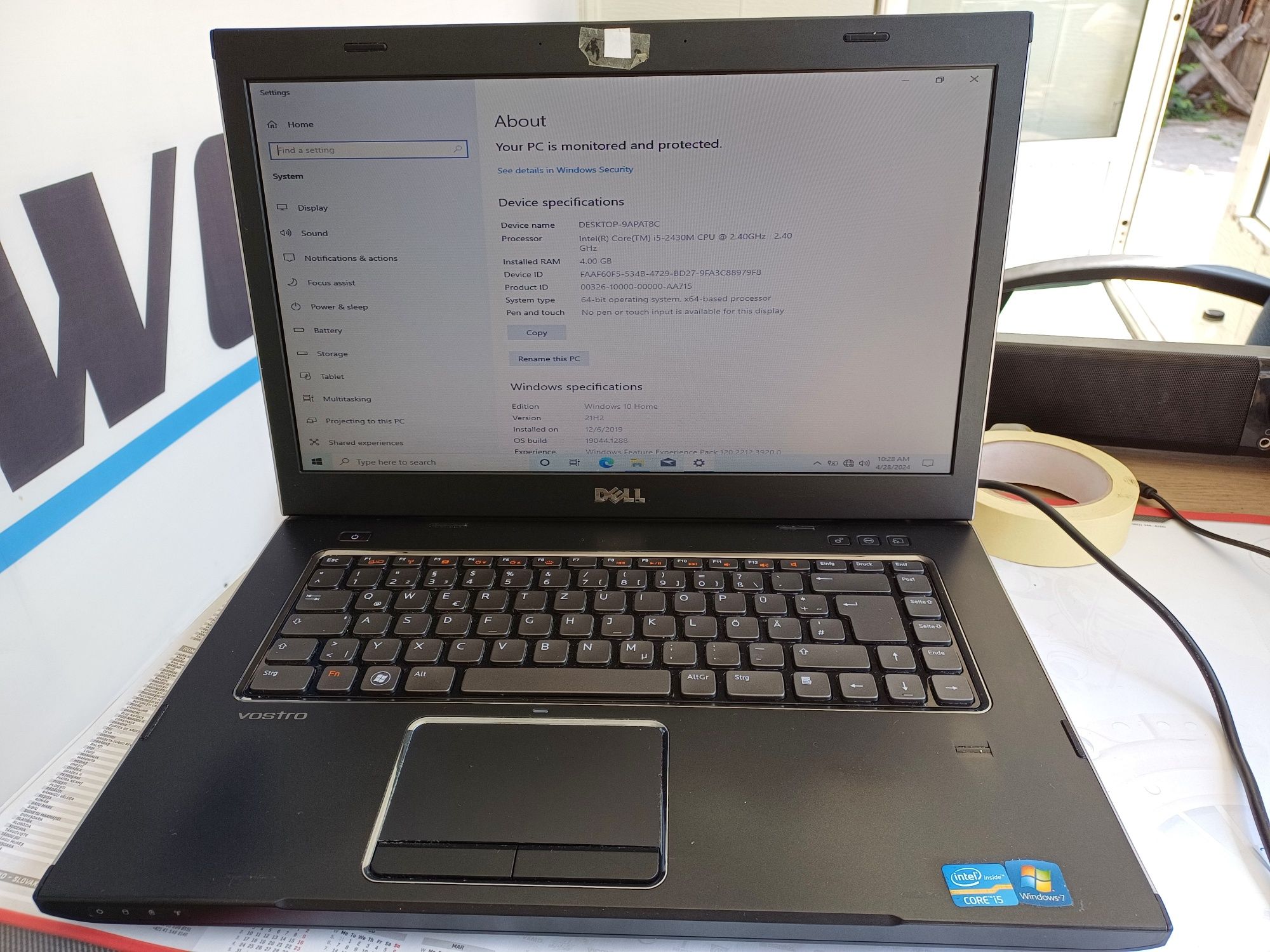 Laptop cu procesor I5