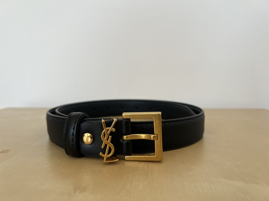Curea Yves Saint Laurent YSL piele naturala