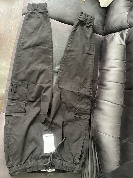 Мъжки Карго черен панталон НОВ