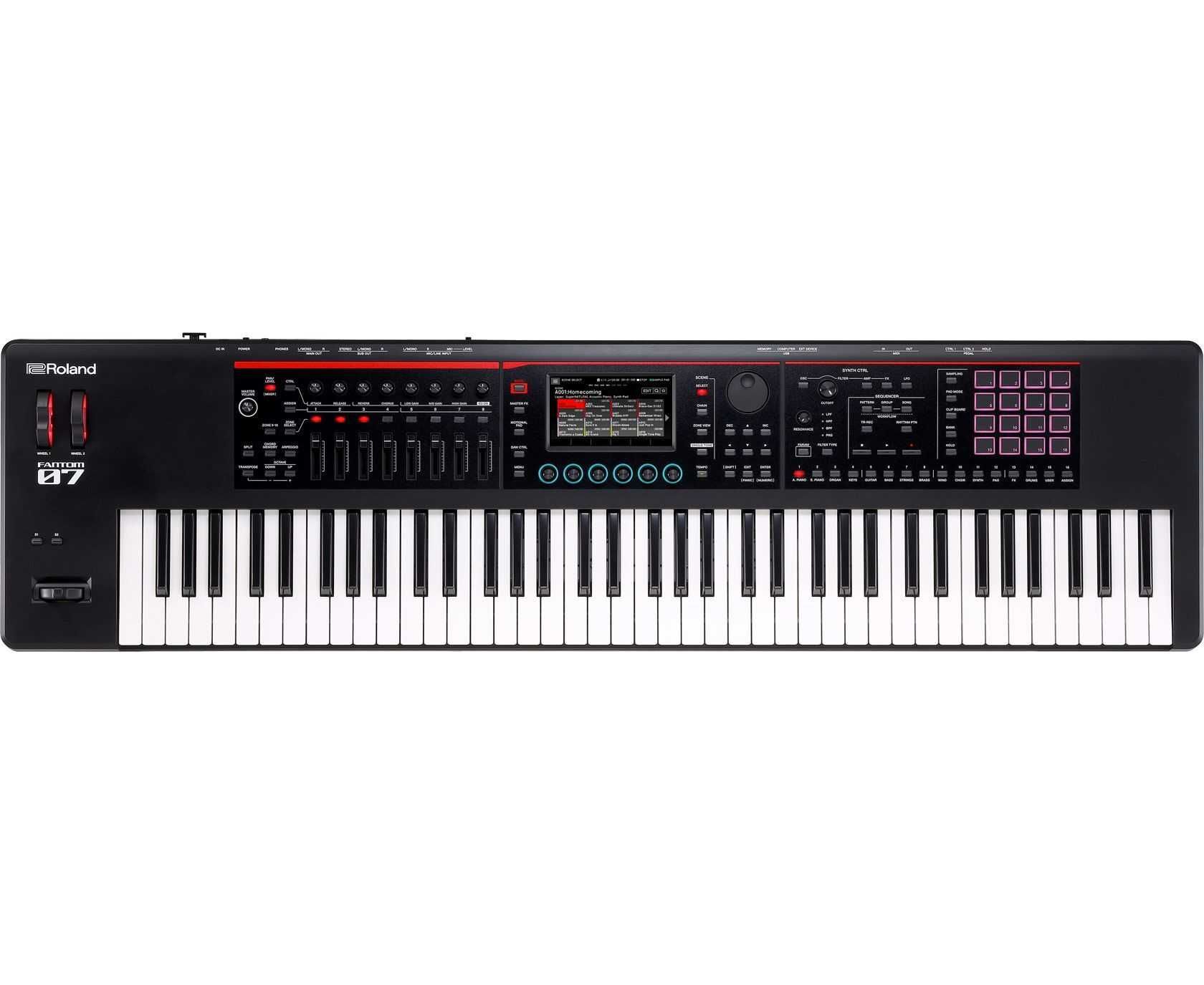 Roland FANTOM-07 музыкальная рабочая станция, синтезатор