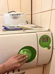 Vand autoclav pentru sterilizare in cabinet