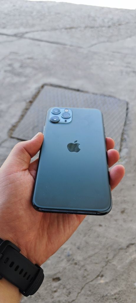 Iphone 11pro 256gb xolati: ideal battarey 61% karobka dakument bor
