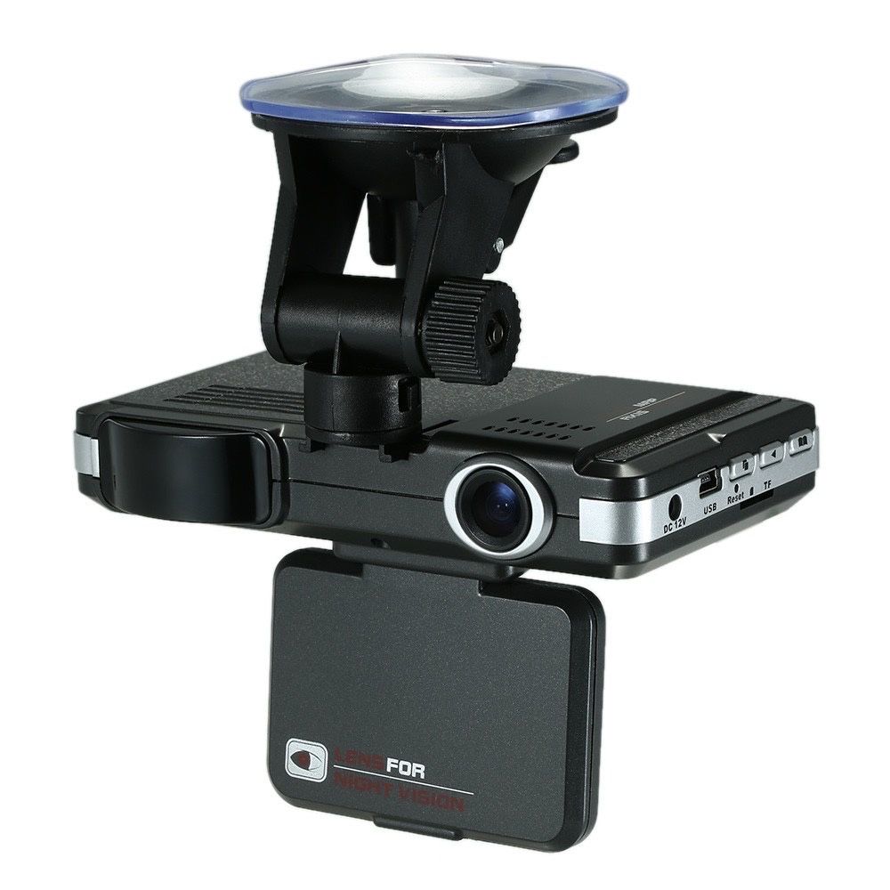 Camera Auto 2 in 1 cu Detector de radar integrat