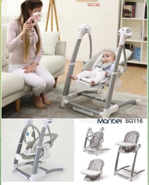 Электр шезлонге качелька для нааорожденных