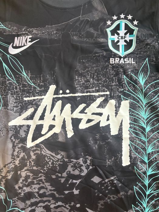 Tricou Brazilia x Stussy