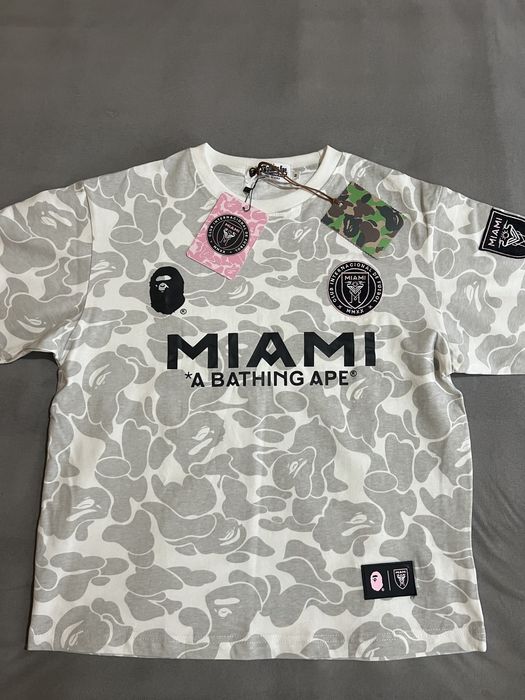 Tricou bape x inter miami