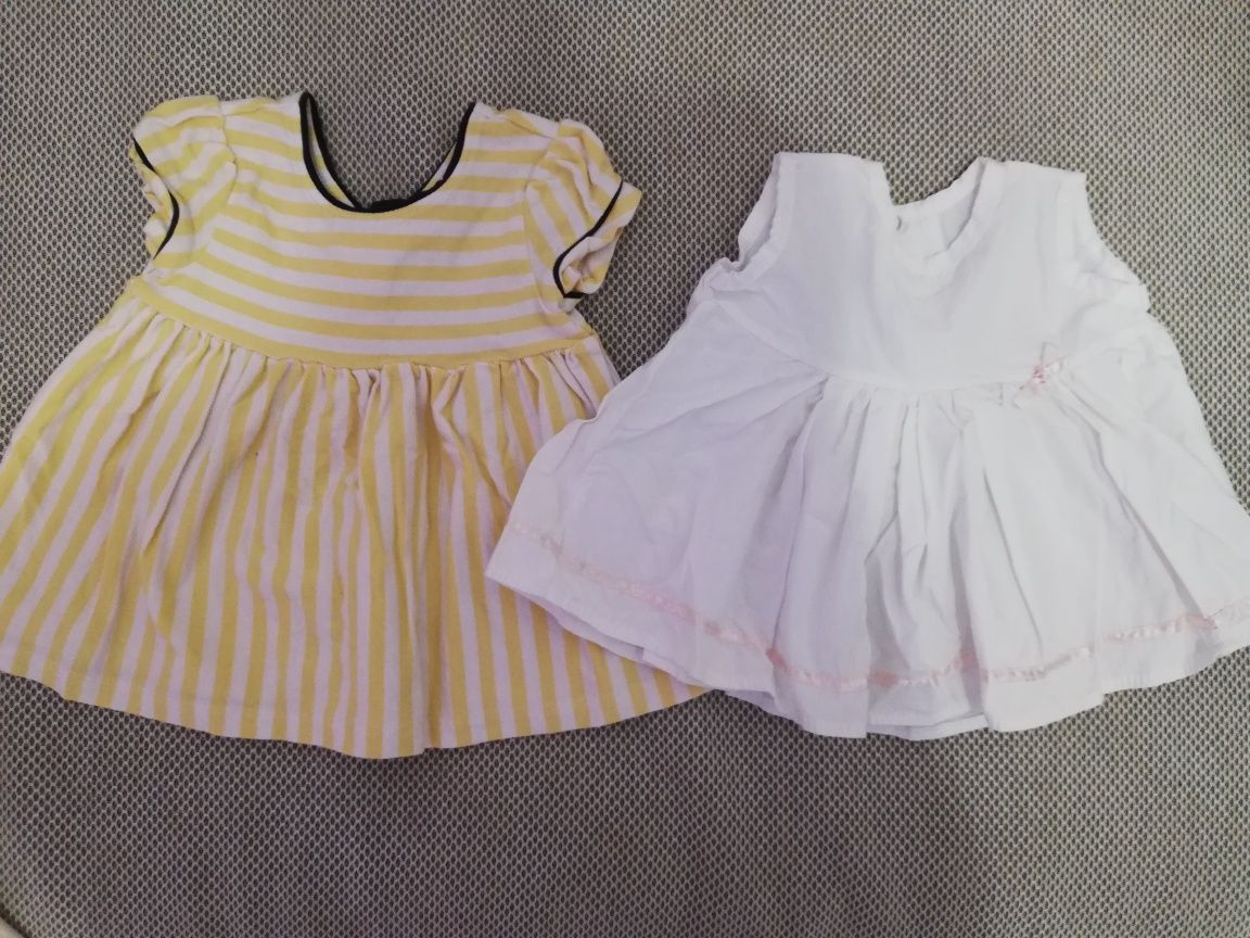 Бебешки дрехи за новородено, за момиче 0-3м + подарък!