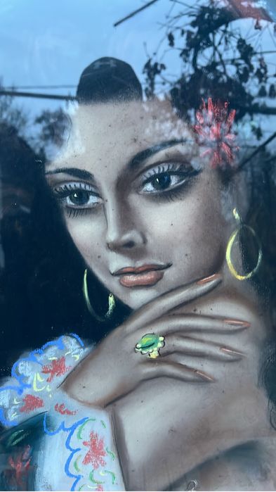 Tablou tiganca pastel