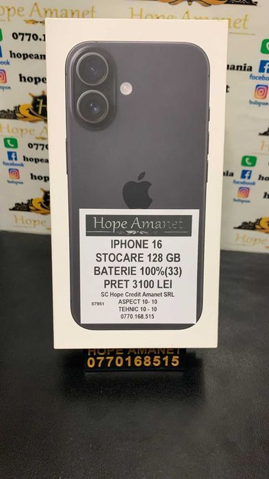 Hope Amanet P3 Iphone 16