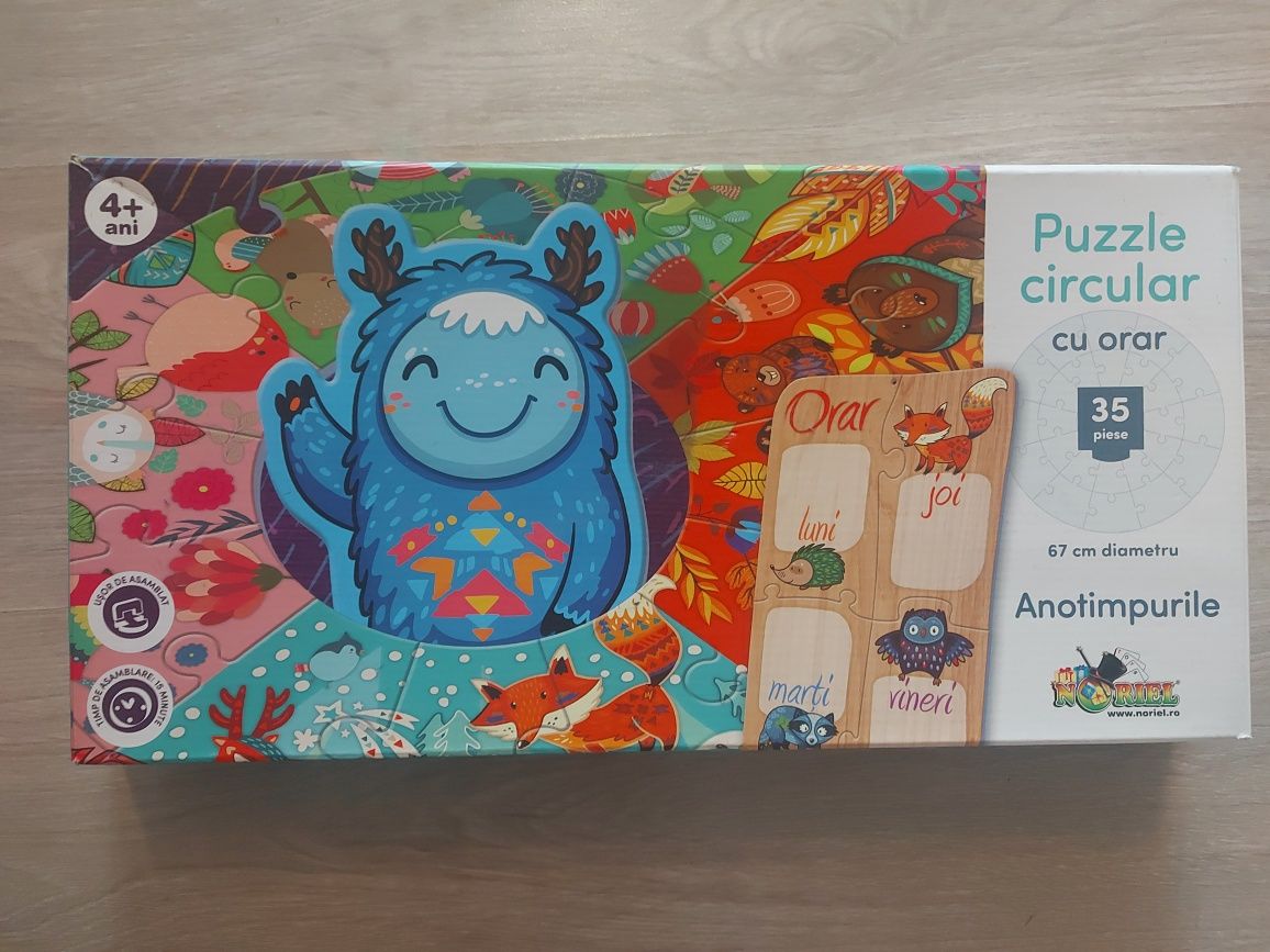 Puzzle urias de podea - Anotimpurile