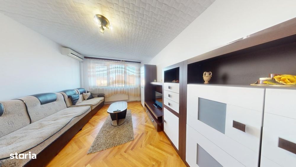 Ap decomandat cu 2 camere si balcon, mobilat si utilat, zona buna