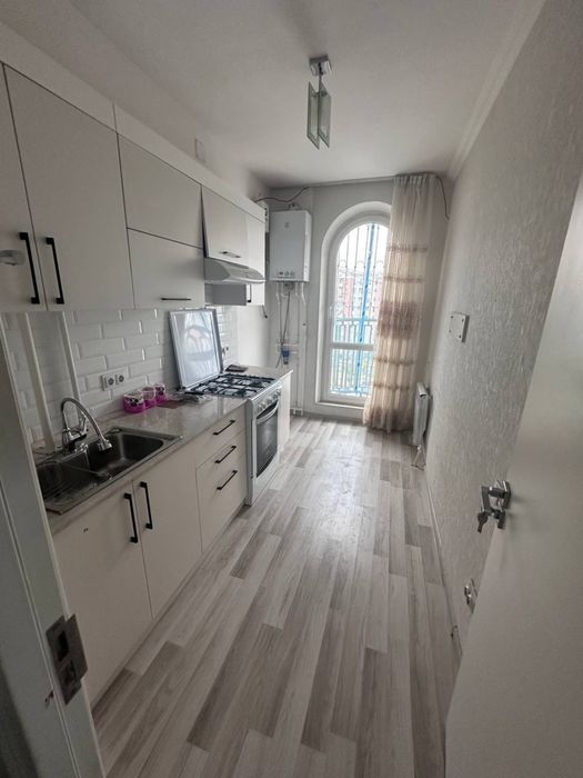 Новостройка Assalom Sohil Golden House 1 комнатная 7 этаж, 28м2.Ремонт