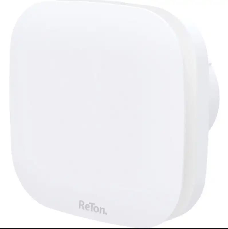 Вентилатор RETON Soft с панел бял 100B
