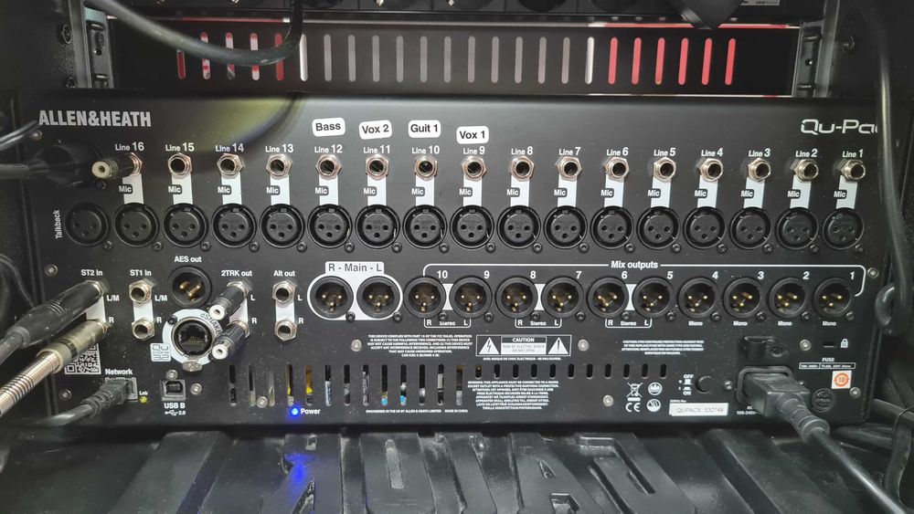 Mixer audio digital Allen & Heath Qu-PAC