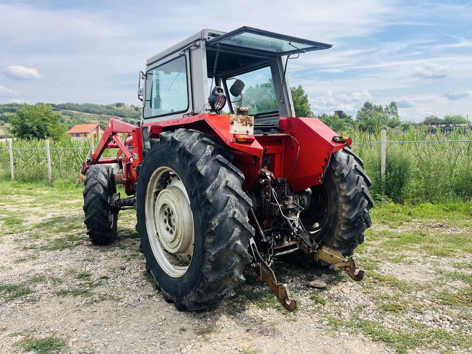 Tractor 4*4 cu incarcator frontal, MF, Massey Ferguson, nu Fiat, JD