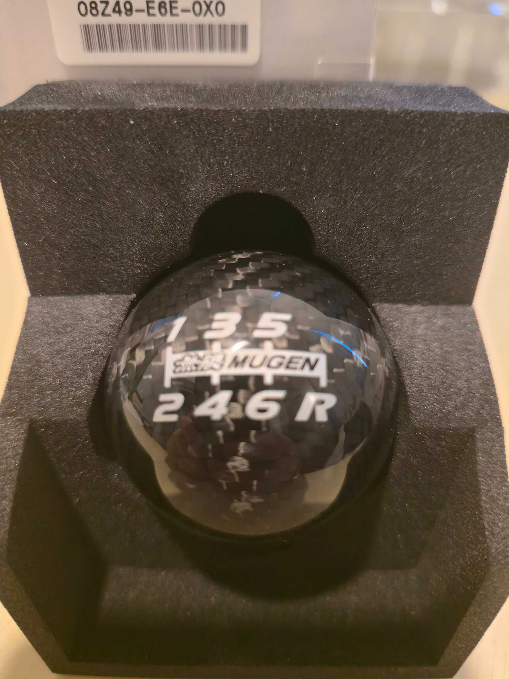 Mugen OEM Carbon Shift Knob (За HONDA) [YELLOW] 54102-XLT-K2S0-YE