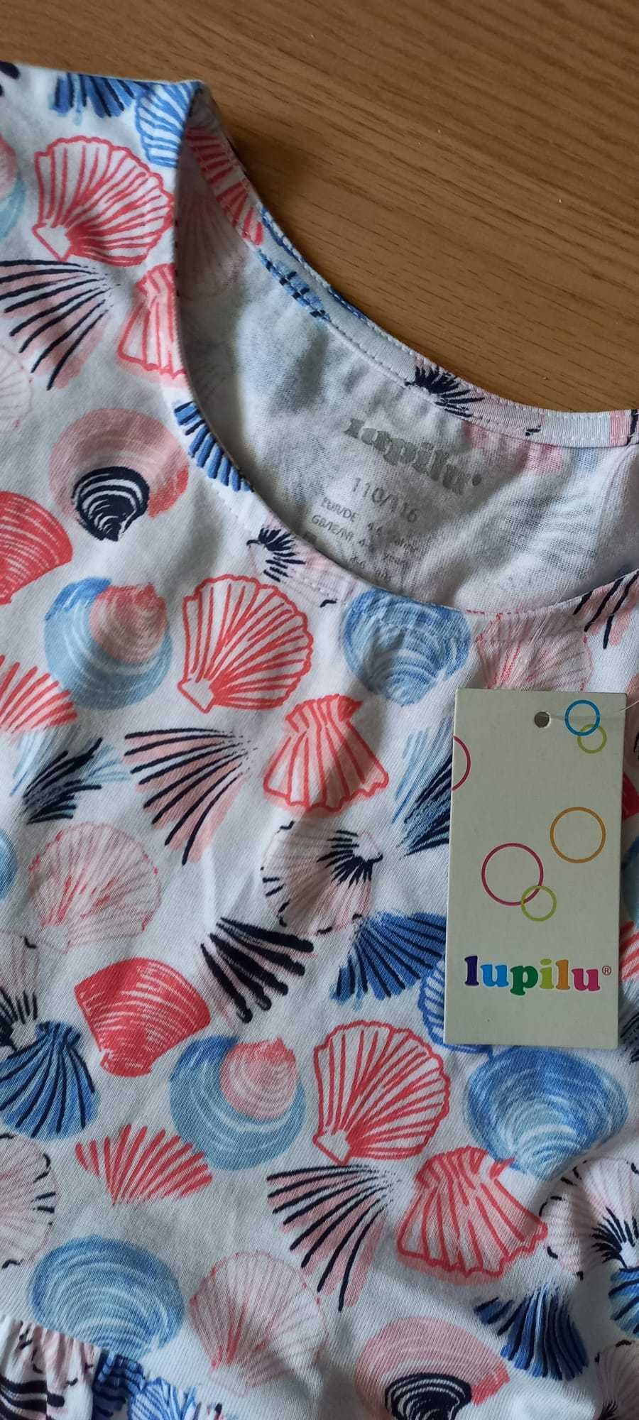 LOT 2 rochite+fustita ,noi ,cu eticheta 4/6 ani