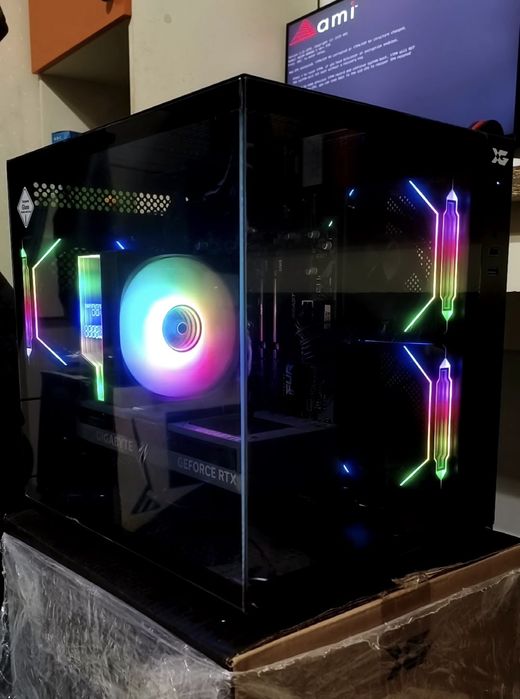 Ryzen 5 7600 RTX4060TI игровой ПК системный блок