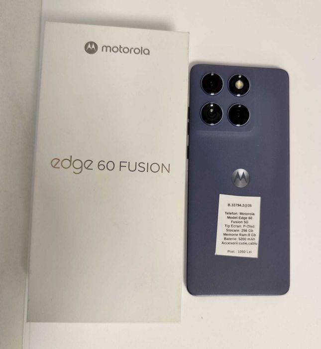 (AG 35) Telefon Motorola Edge60 Fusion b.33794.2 -1050Lei Garantie !