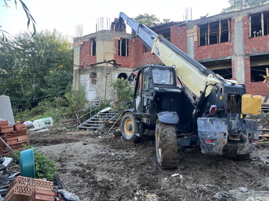 Vand caterpillar telehandler 417C ( manitou) cu brat de 17 metri