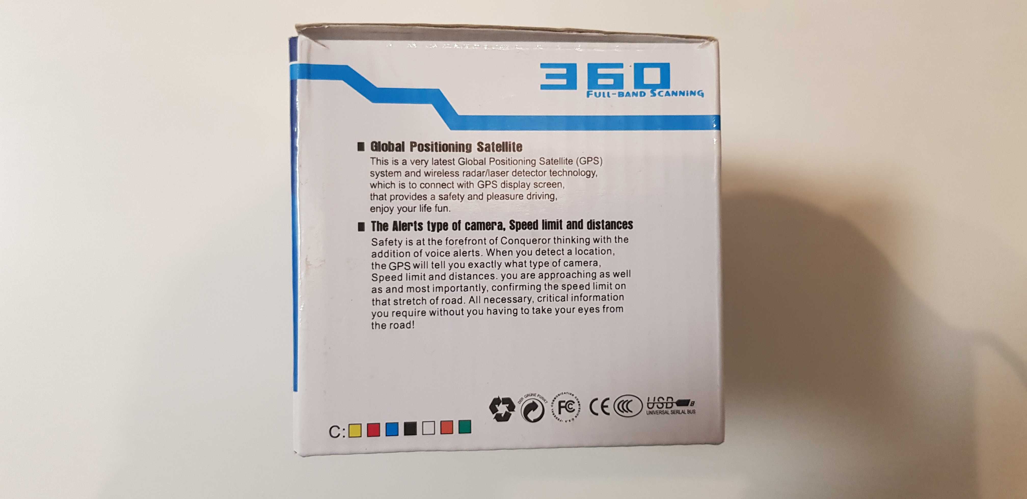 Антирадар Radar Detectors 360 Full-Band Scanning