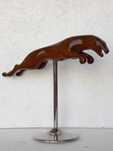 statueta Jaguar sigla emblema ornament logo masina figurina arta antic