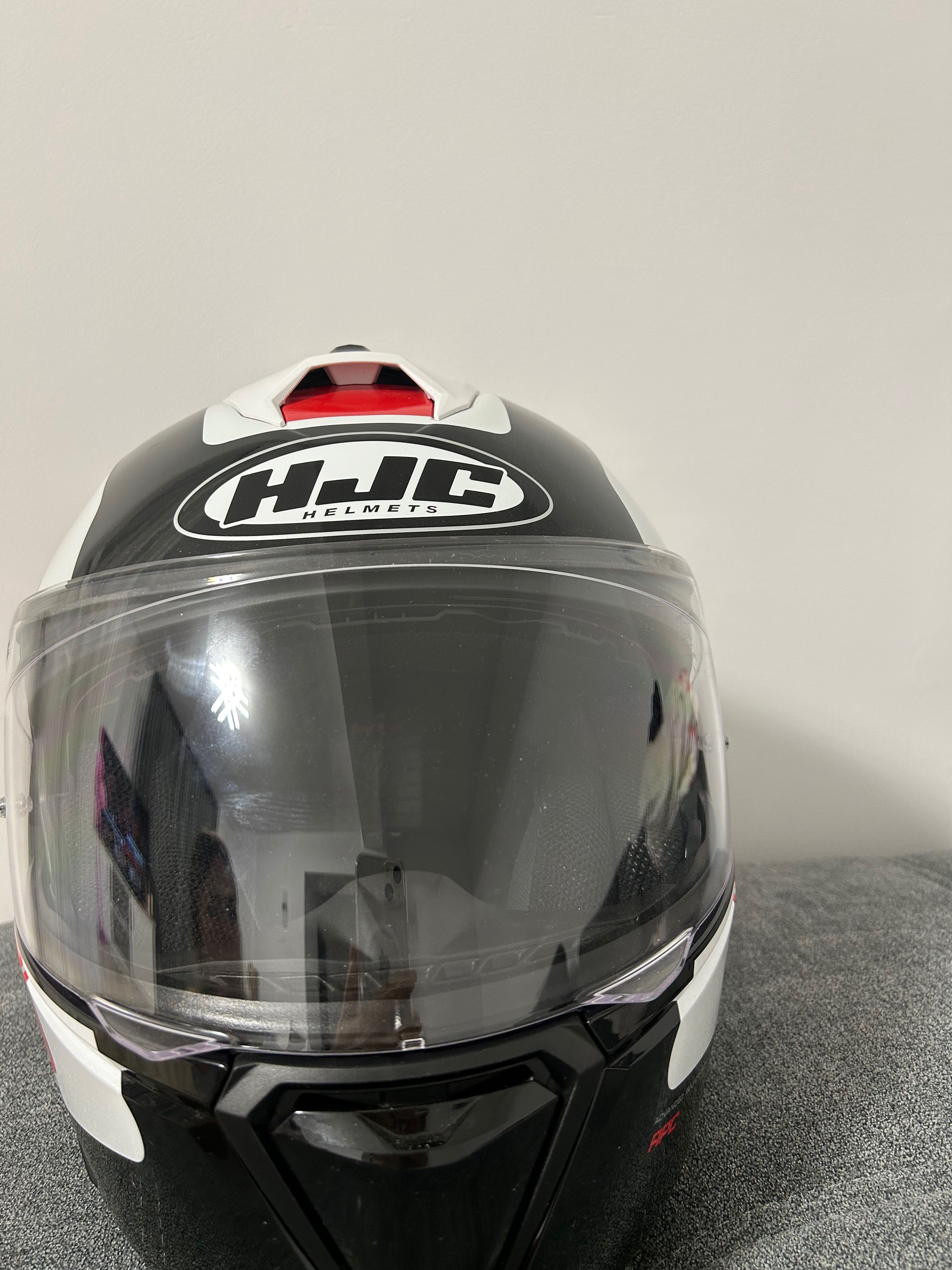 Helmet Flip-Up i90 Wasco Red/White/Black | HJC