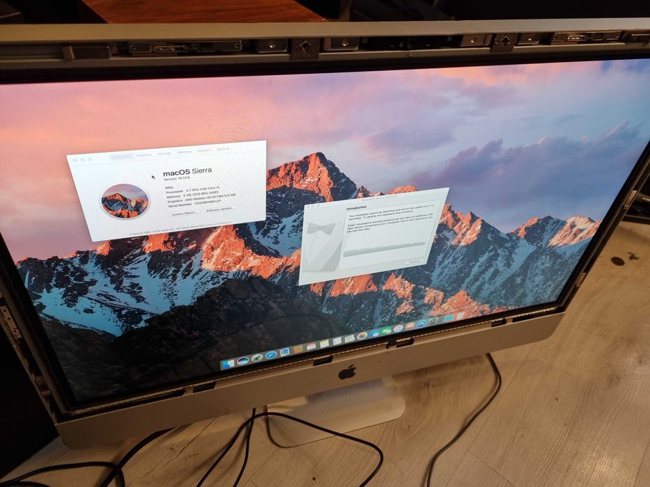 Defect IMAC "27 apple i5 2,7ghz A1312 dezmembrez