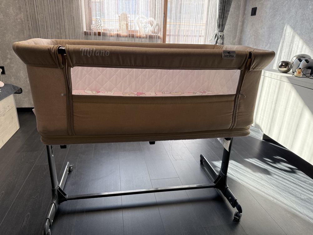 Бебешка кошара Lorelli MILANO 2 в 1 Beige