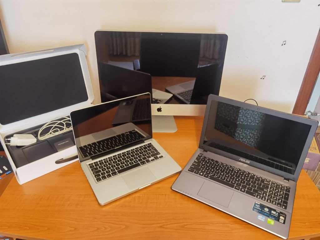 Macbook Pro, IMac, iPad + Laptop Asus